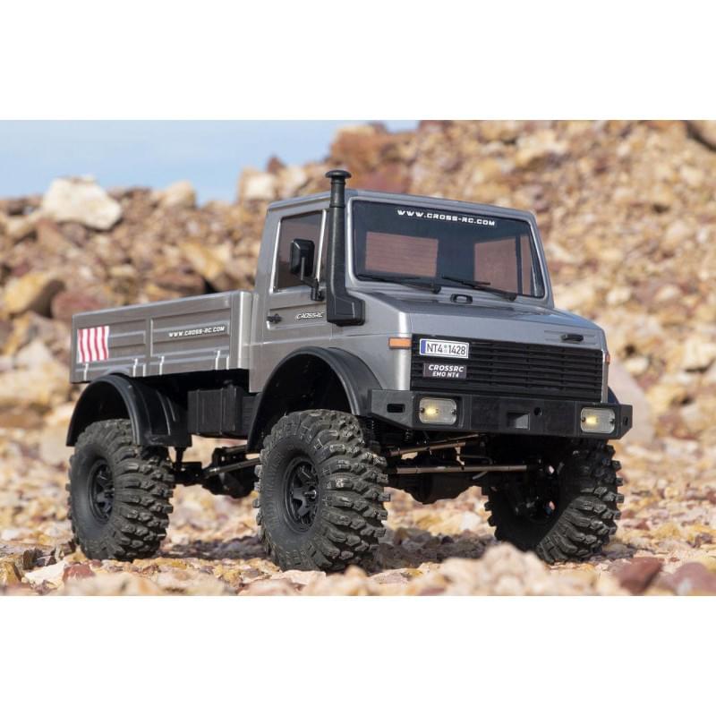 Kit crawler Cross RC NT4 1/10 RTR gris - CRO90100115 - Breizh Modélisme.