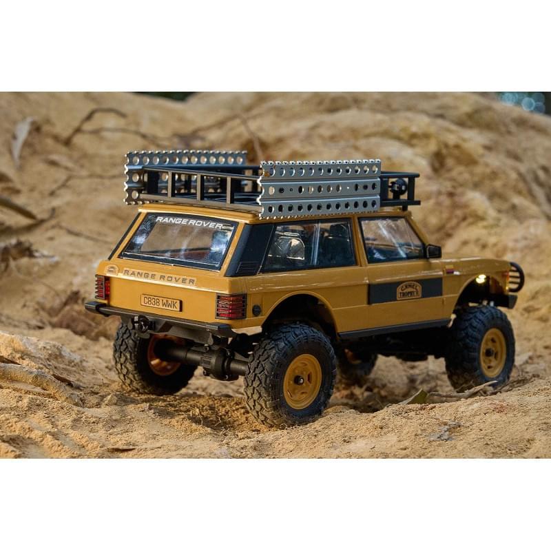 Kit RTR 1/24 pour Range Rover FCX24M Camel Trophy - FMS12481RTR-YL - Breizh Modélisme.
