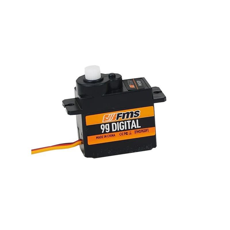 Servo digital 9g positif avec fil de 150 mm - SER009 - Breizh Modélisme.