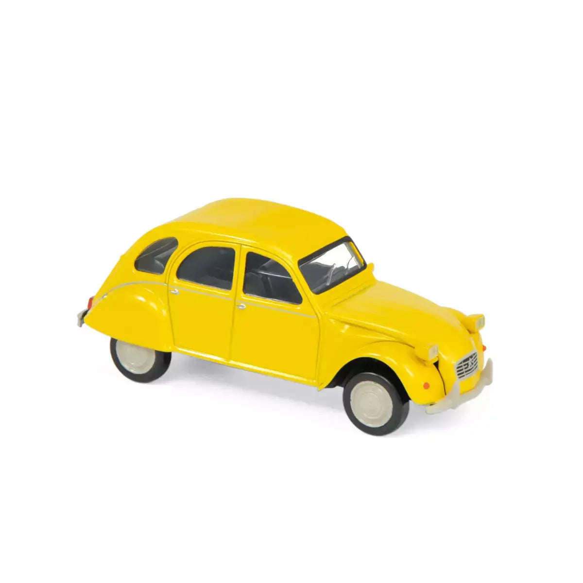 Voiture miniature 1/43 Citroën 2CV 6 Club 1979 Jaune Mimosa Jet-car Norev 150512