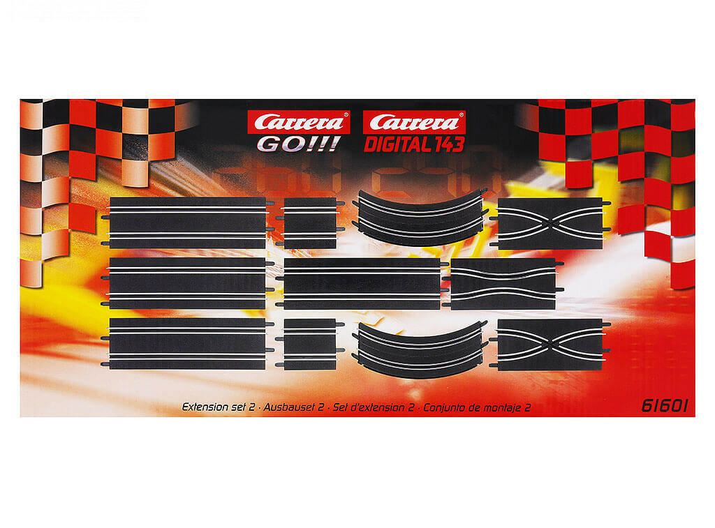 Kit d'extension 2 (x11pièces) - Carrera GO!!! 61601 - Breizh Modélisme.
