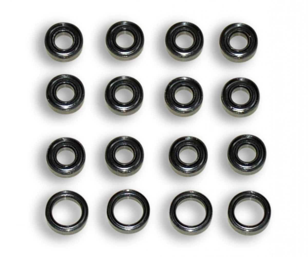 Roulements pour Tamiya TT02B/TT01E/TT01 (16) - Carson 500904054 - Breizh Modélisme.