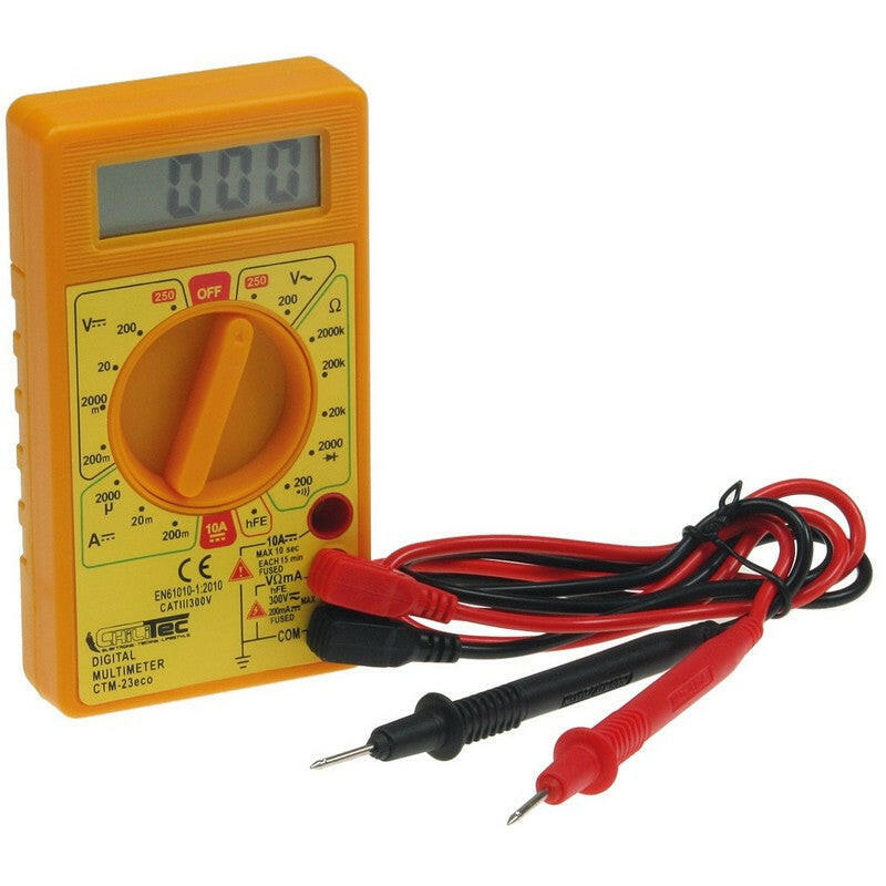 Multimètre numérique CTM-23 eco"" - Breizh Modélisme.