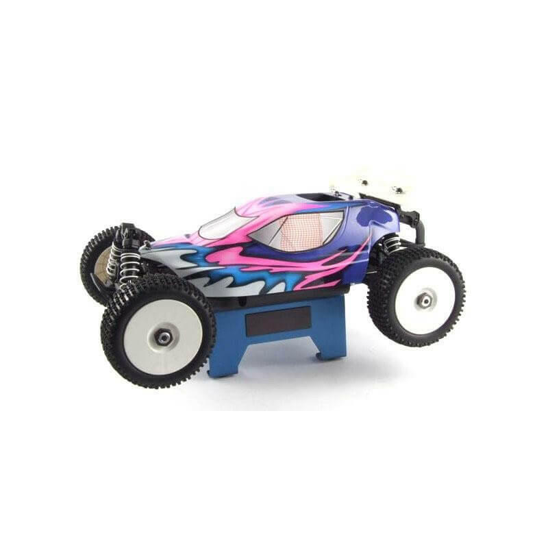 Stand, Plateau Alu pour Voitures rc 1/8 et 1/10 - FAST410B - Breizh Modélisme.
