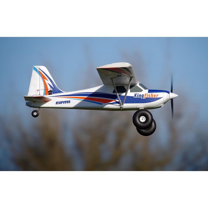 Avion FMS Kingfisher 1m40 PNP + flotteurs + Reflex FMS103F - Breizh Modélisme.