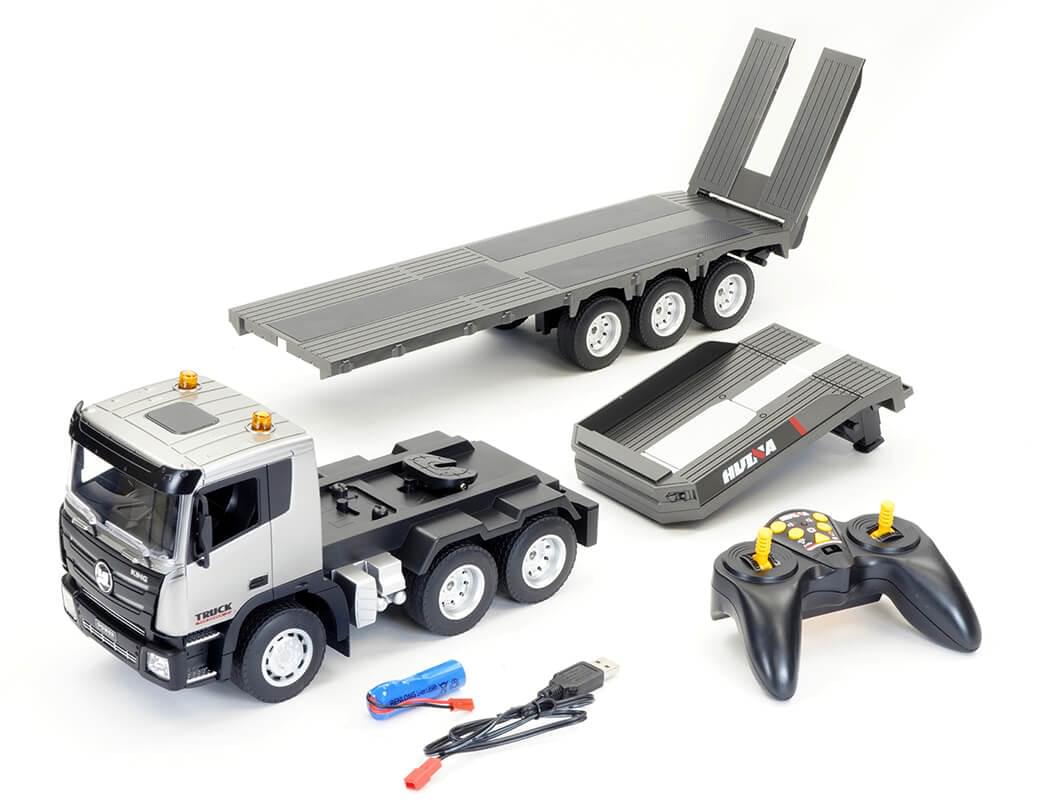 Camion remorque RC 1/24 - Huina 1318 - Breizh Modélisme.
