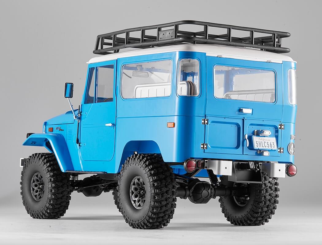 Crawler FMS 1/10 Toyota land Cruiser FJ40 RS bleu - FMS11035RSBU - Breizh Modélisme.