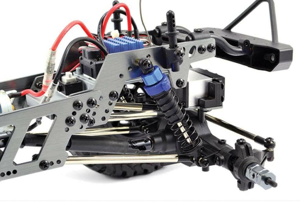 Crawler rc 1/10 FTX MAULER 4X4 Rock - FTX5575R Rouge - Breizh Modélisme.