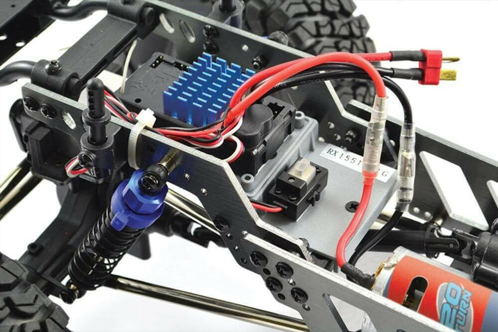 Crawler rc 1/10 FTX MAULER 4X4 Rock - FTX5575R Rouge - Breizh Modélisme.