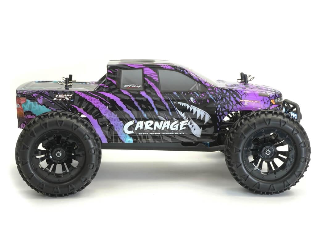 FTX Carnage 2.0 Truggy Tout Terrain Brushless 4WD 5539 - Breizh Modélisme.