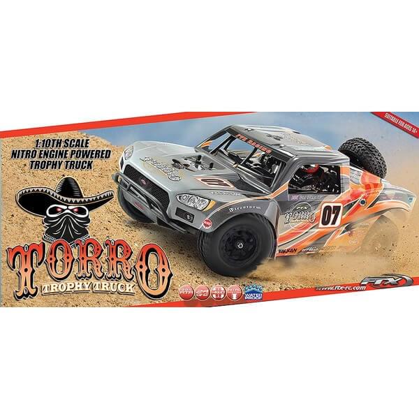 FTX Torro Voiture thermique 1/10 Trophy Truck 4WD 5542O - Breizh Modélisme.