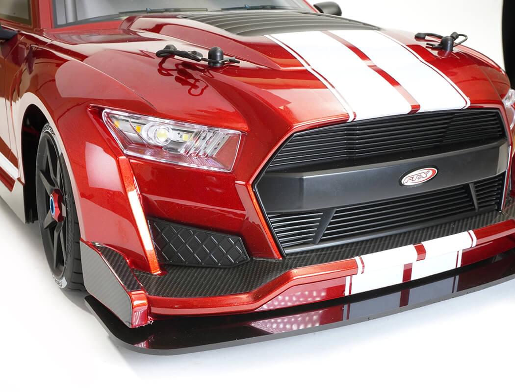 Voiture FTX Supaforza GT 1/7 Piste RTR Rouge 5494R - Breizh Modélisme.