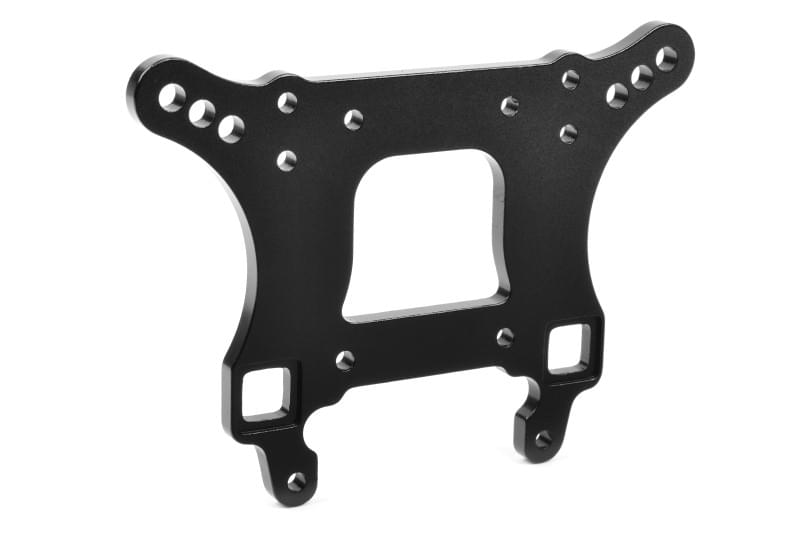 Corally C-00180-168 Support amortisseurs - 4 mm - Alu Avant - Breizh Modélisme.