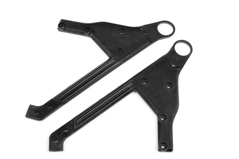 Corally - Wheelie Bar Plate - Composite - L+R - 2 pcs - Breizh Modélisme.