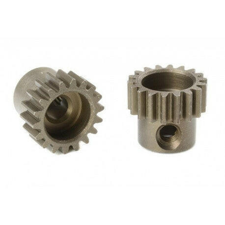 Pignon moteur 18T 48Dp Acier (3,17mm) pour voiture 1/10 - Breizh Modélisme.