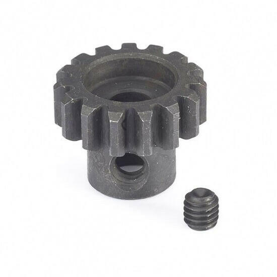 Pignon moteur Acier module M1.0 15T diamètre 5mm voiture 1/8 - Breizh Modélisme.