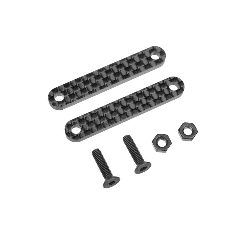 Raidisseur Chassis - AV  pour C-00180-022 Graphite 2.5mm Corally C-00180-254 - Breizh Modélisme.