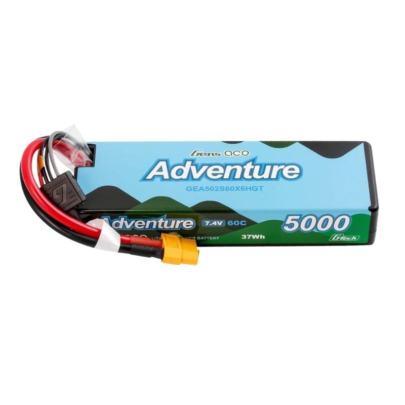 Batterie LiPo Gens Ace crawler G-Tech 5000mAh 2S1P 7,4V 60C XT60