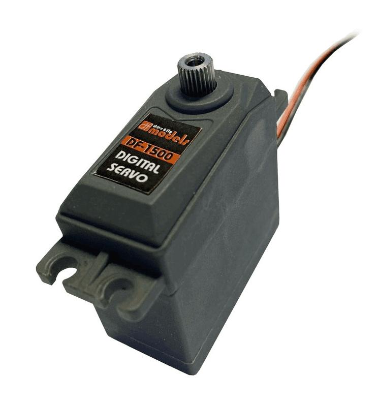 Servo de direction standard 15kg pignons métal - 2423 - Breizh Modélisme.