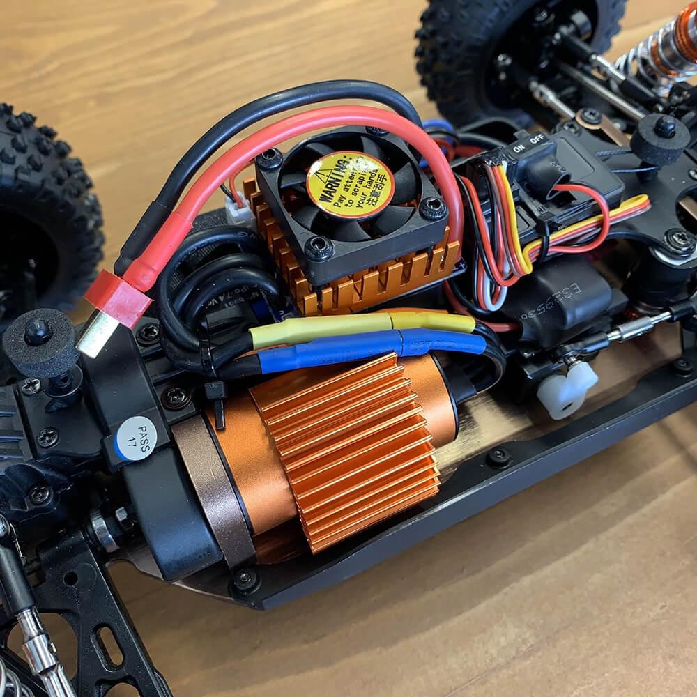 DF Models Buggy RC BL06 Brushless RTR 1/14 - 80km/h 4WD 144010 / 3127 - Breizh Modélisme.