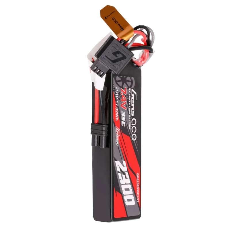 Batterie Lipo Gens Ace G-Tech 2300mAh 2S 7.4V 35C iEC2 Arrma Grom