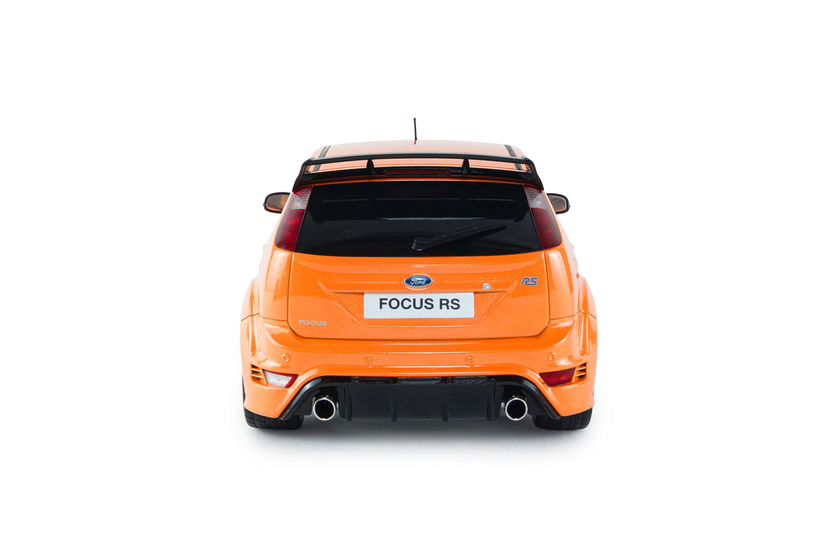 Solido S1813103 Voiture miniature collection 1/18 Ford Focus RS MK2 Performance pack RS+ orange électrique 2009 - Breizh Modélisme.