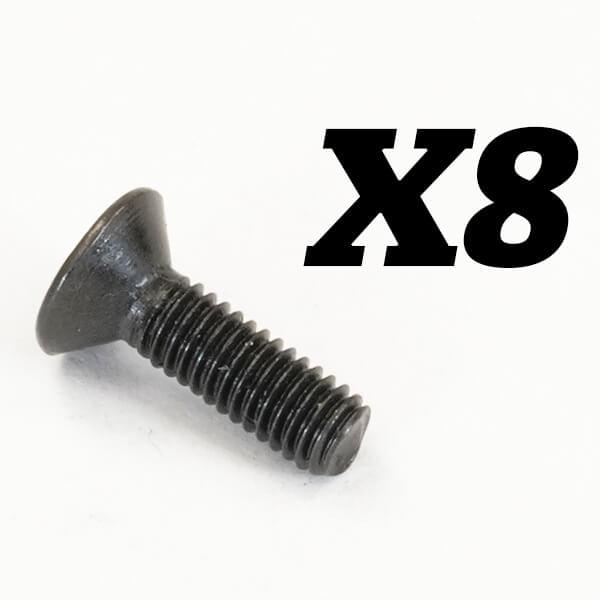 Vis croisée à tête plate M3X10 FTX Rokatan - FTX10194