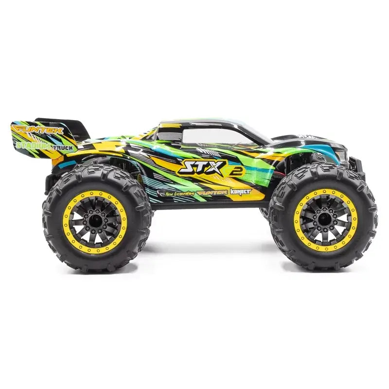Voiture radiocommandée Funtek STX G2 vert 4wd 1/12 XL