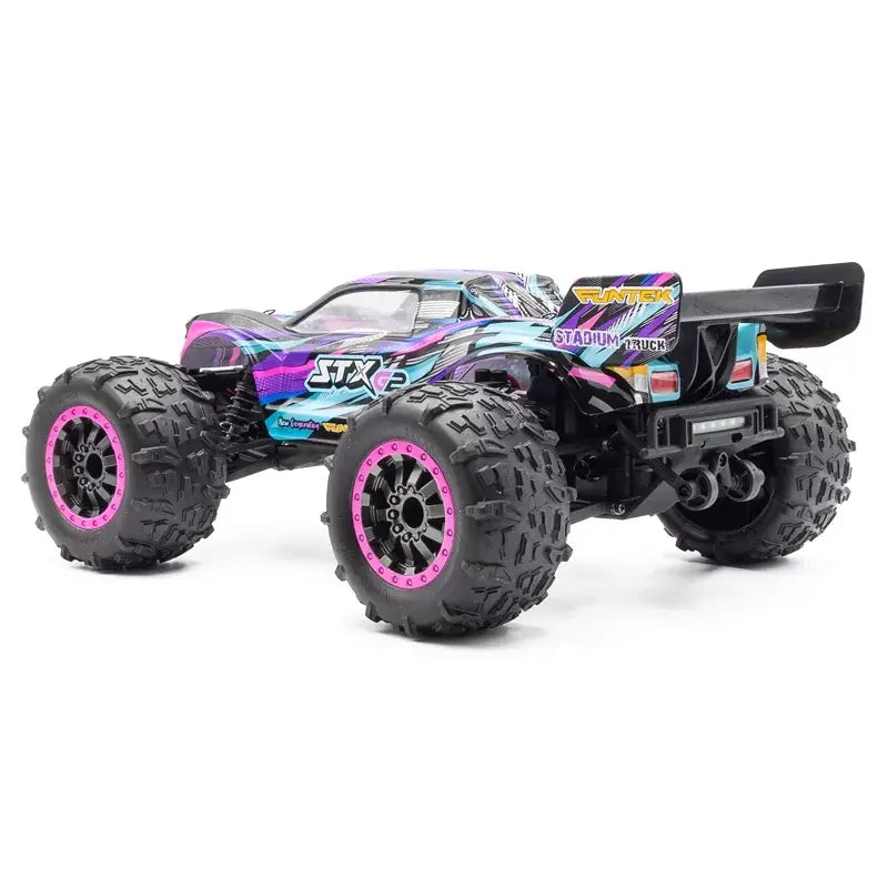 Voiture radiocommandée Funtek STX G2 violet 4wd 1/12 XL