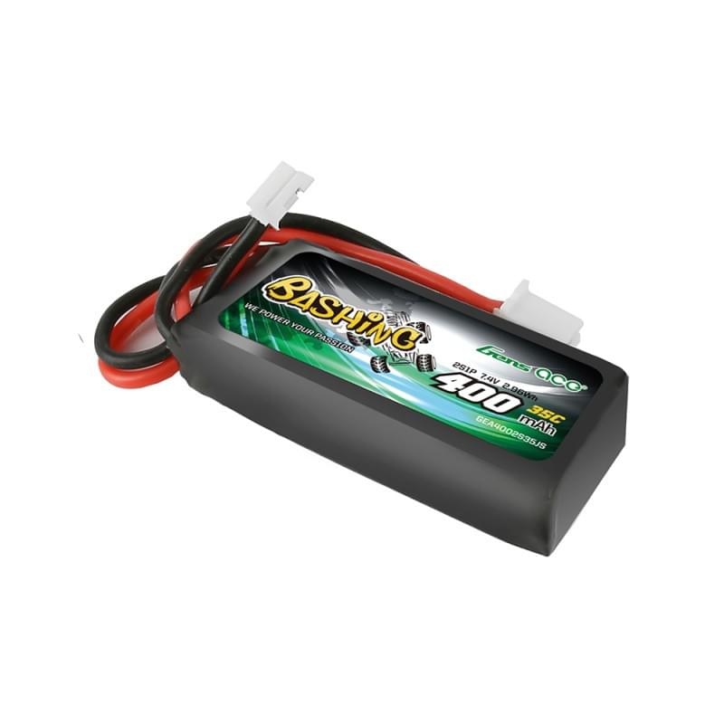 Batterie Lipo 2S Gens ace Bashing 7.4v 400mAh 2S pour Axial 1/24 - Breizh Modélisme.