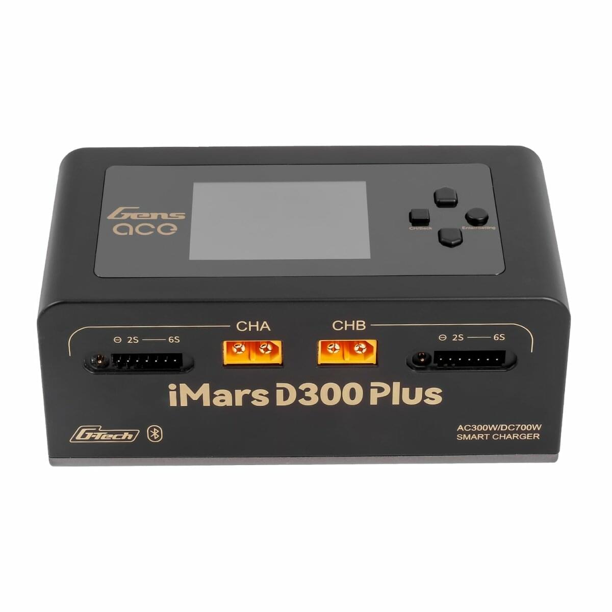 Chargeur Duo Imars Gens Ace D300 PLUS G-tech 300w (2 sorties 150watts)