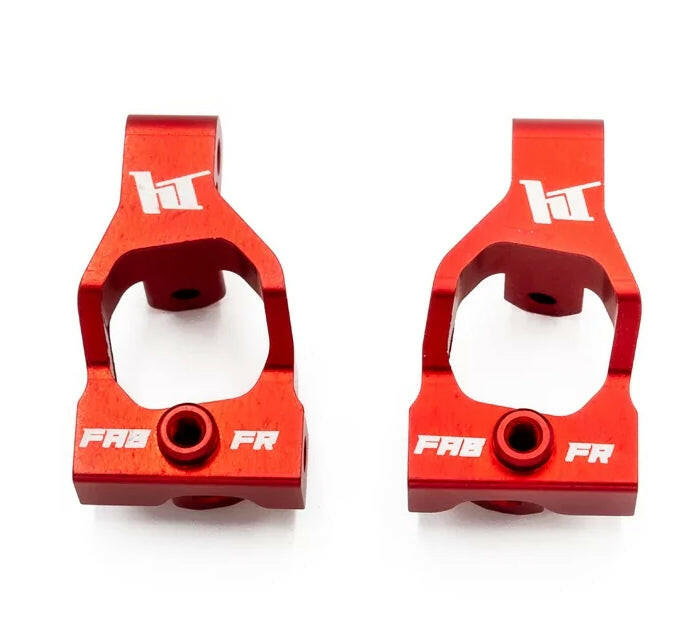 2 Etriers avant en aluminium pour BX10, BX8SL, DB8SL - Hobbytech REV-OP05-FR - Breizh Modélisme.