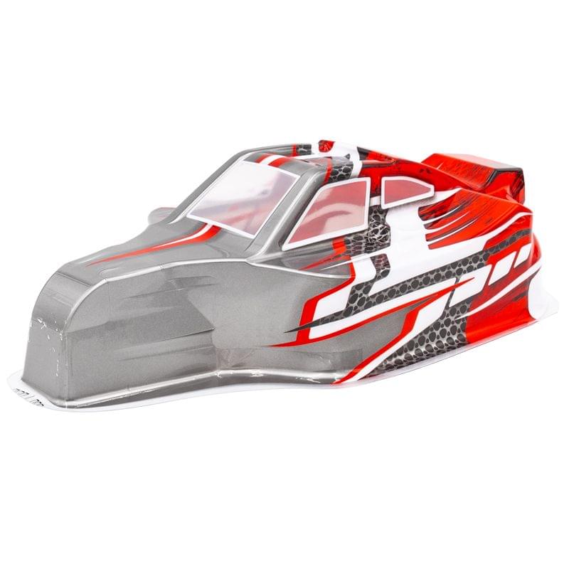 Carrosserie pas découpé NXT EVO V2 rouge - CA-297 - Breizh Modélisme.