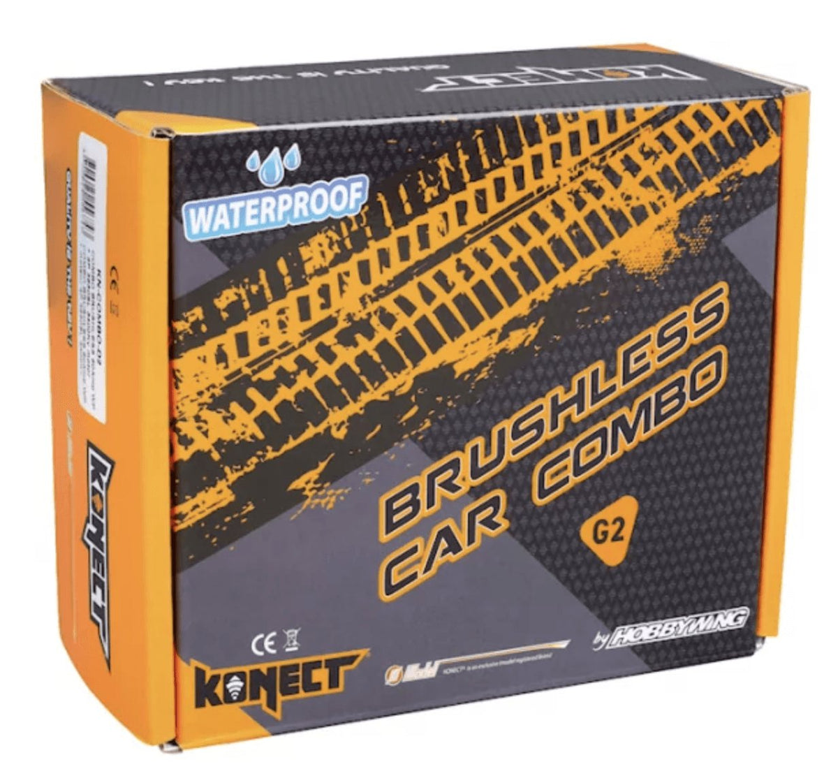 Combo brushless 60Amp WP + moteur 4P 3650SL 3400Kv - KN-COMBO-D2 - Breizh Modélisme.