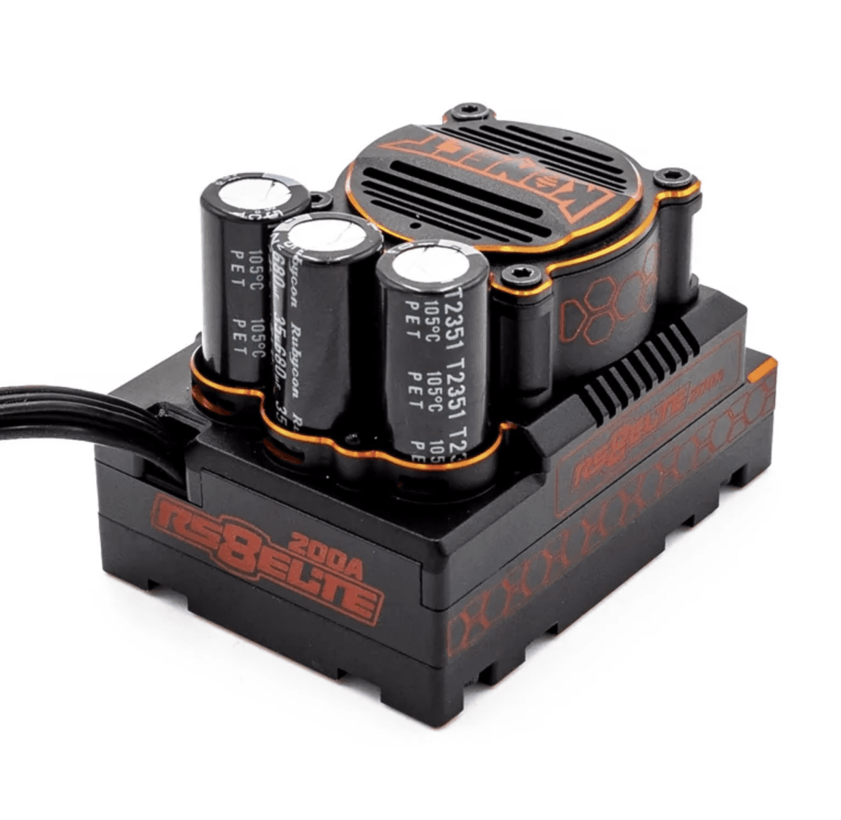 Contrôleur Konect 1/8 RS8 Élite 200 Amp - KN-RS8ELITE - Breizh Modélisme.