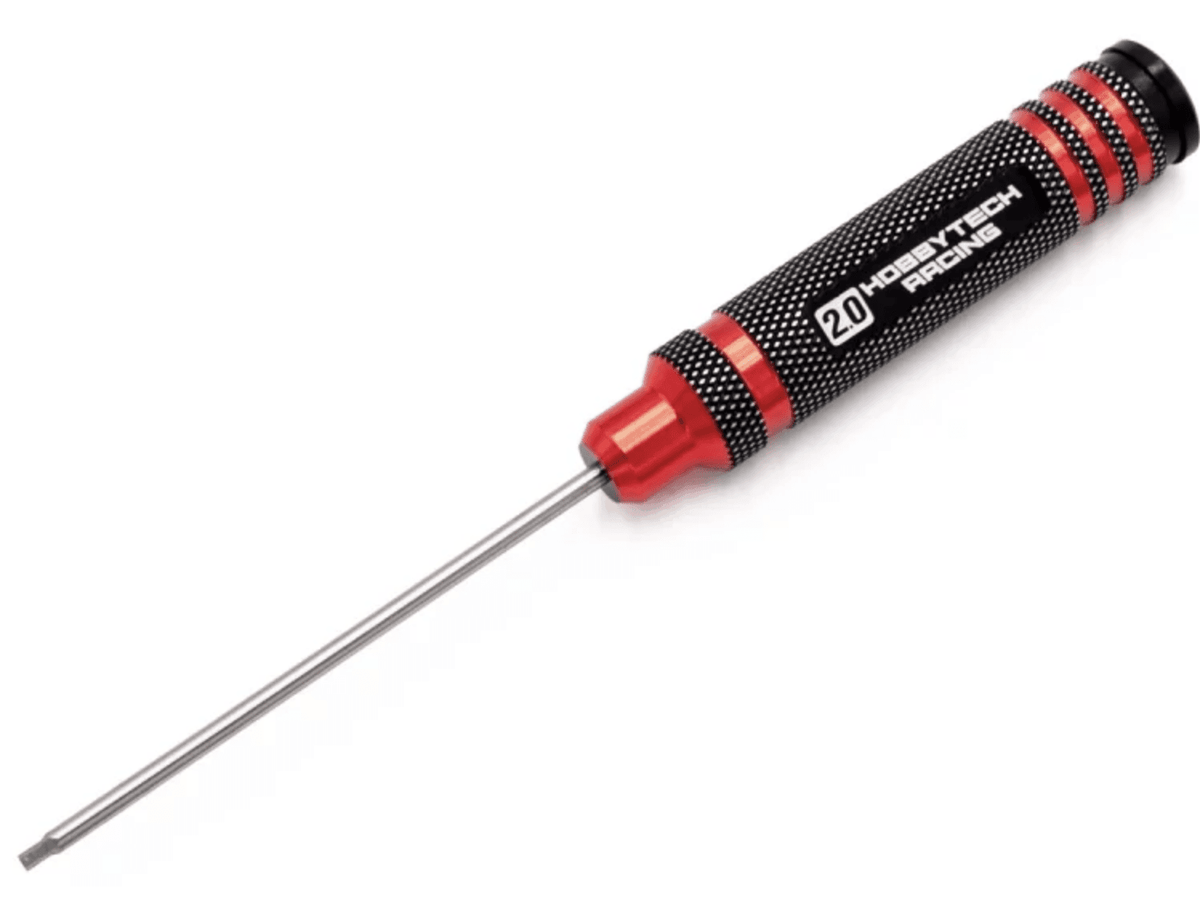 Kit de 4 tournevis Rouge et Noir Allen 1.5/2/2.5/3mm - HTR-411 - Breizh Modélisme.