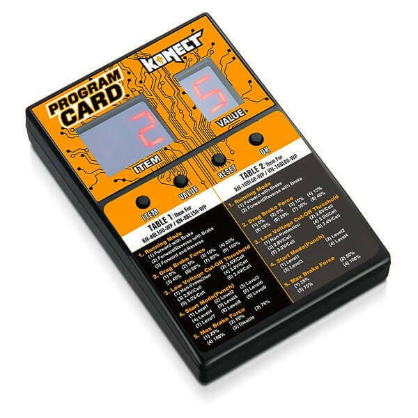 Konect Carte de programmation KN-PROGRAMCARD - Breizh Modélisme.