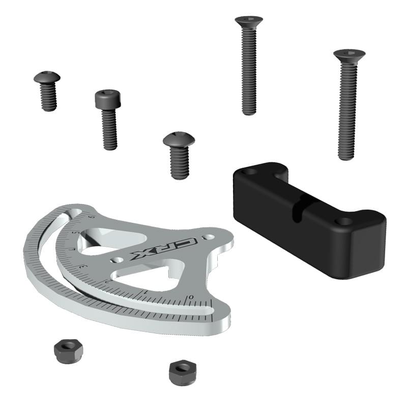 Palonnier réglable en aluminium pour selection de vitesse CRX  - Hobbytech CRX-072-FR - Breizh Modélisme.