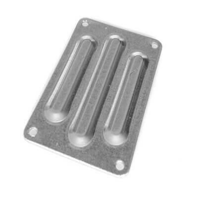 Plaque aluminium pare choc avant Hobbytech REV-SL036 - Breizh Modélisme.