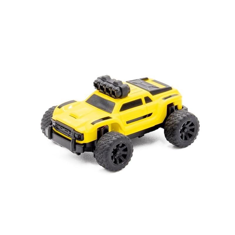 Turbo Racing Micro Monster truck 1/76ème Jaune  RTR- TB-C81-YE - Breizh Modélisme.