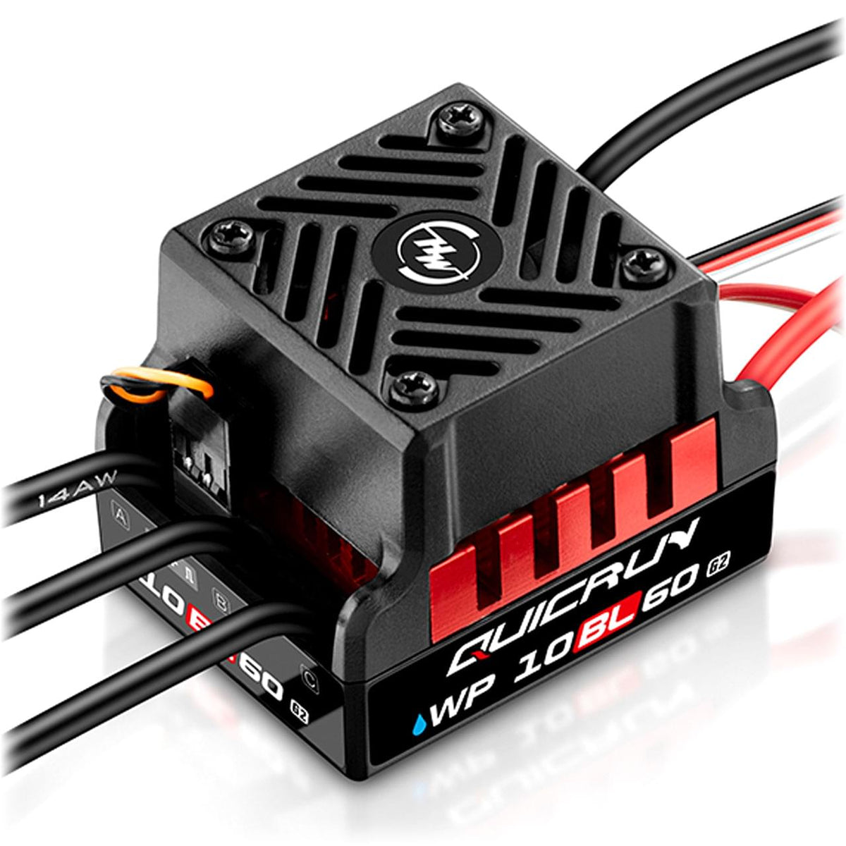 Contrôleur brushless Hobbywing QuicRun WP10BL60 G2 60 A 2-3S 1/10 - HW30107300