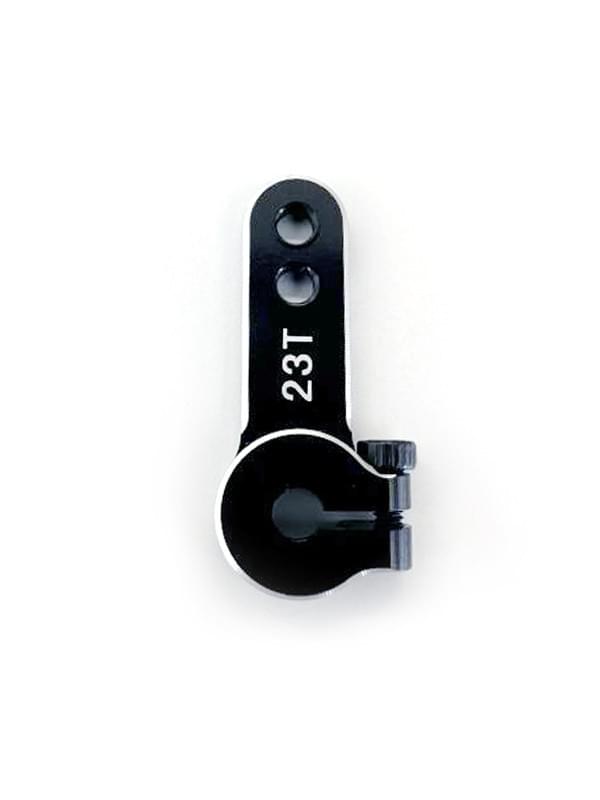 Palonnier de servo 23T 7075-T6 aluminium droit clampable Trou H-SPEED 15/19mm - Breizh Modélisme.