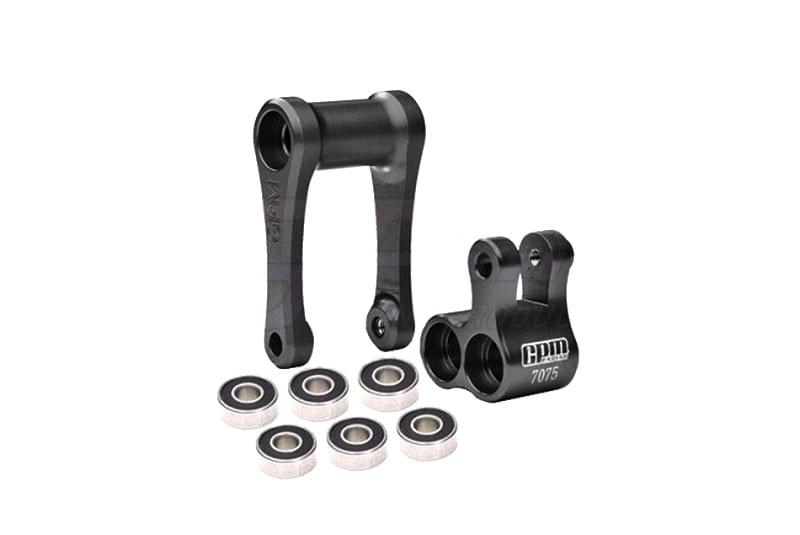 Pièce Option GPM Alu anodisés pour Moto Losi MX - GPMMX030BK - Breizh Modélisme.