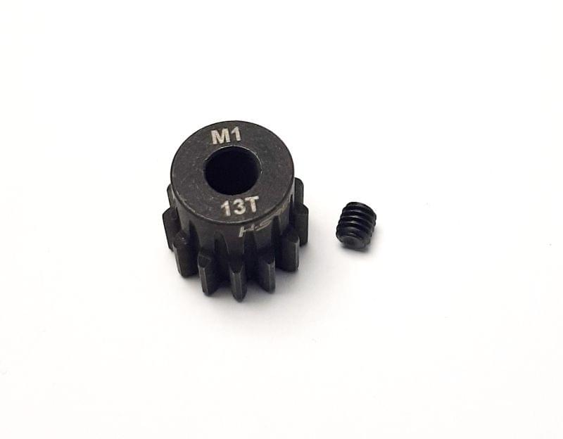 Pignon 13 dents module 1,5mm acier H-SPEED - HSPX113 - Breizh Modélisme.