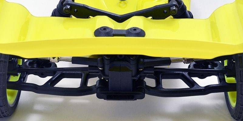 Triangle de suspension arrière noir Losi Mini-B RPM72312 - Breizh Modélisme.
