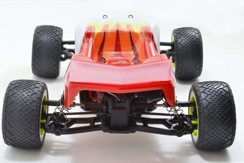 Triangle de suspension arrière noir Losi Mini-T 2.0 - RPM72152 - Breizh Modélisme.