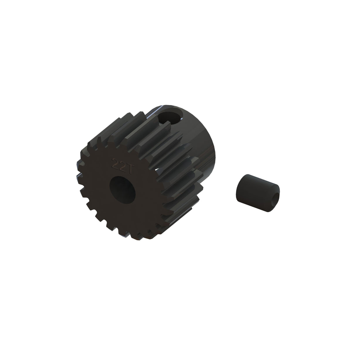 Pignon 22T MOD 0,5 CNC alésage 3,2 mm - ARA-2022 - Breizh Modélisme.