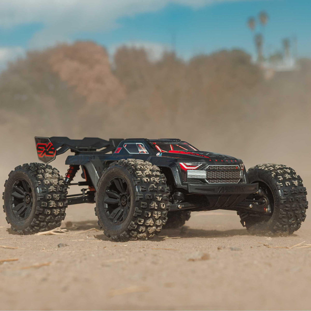 Arrma 1/8 Truggy Kraton 6S EXtreme Bash 4x4 RTR - ARA8708V6T1 - Breizh Modélisme.