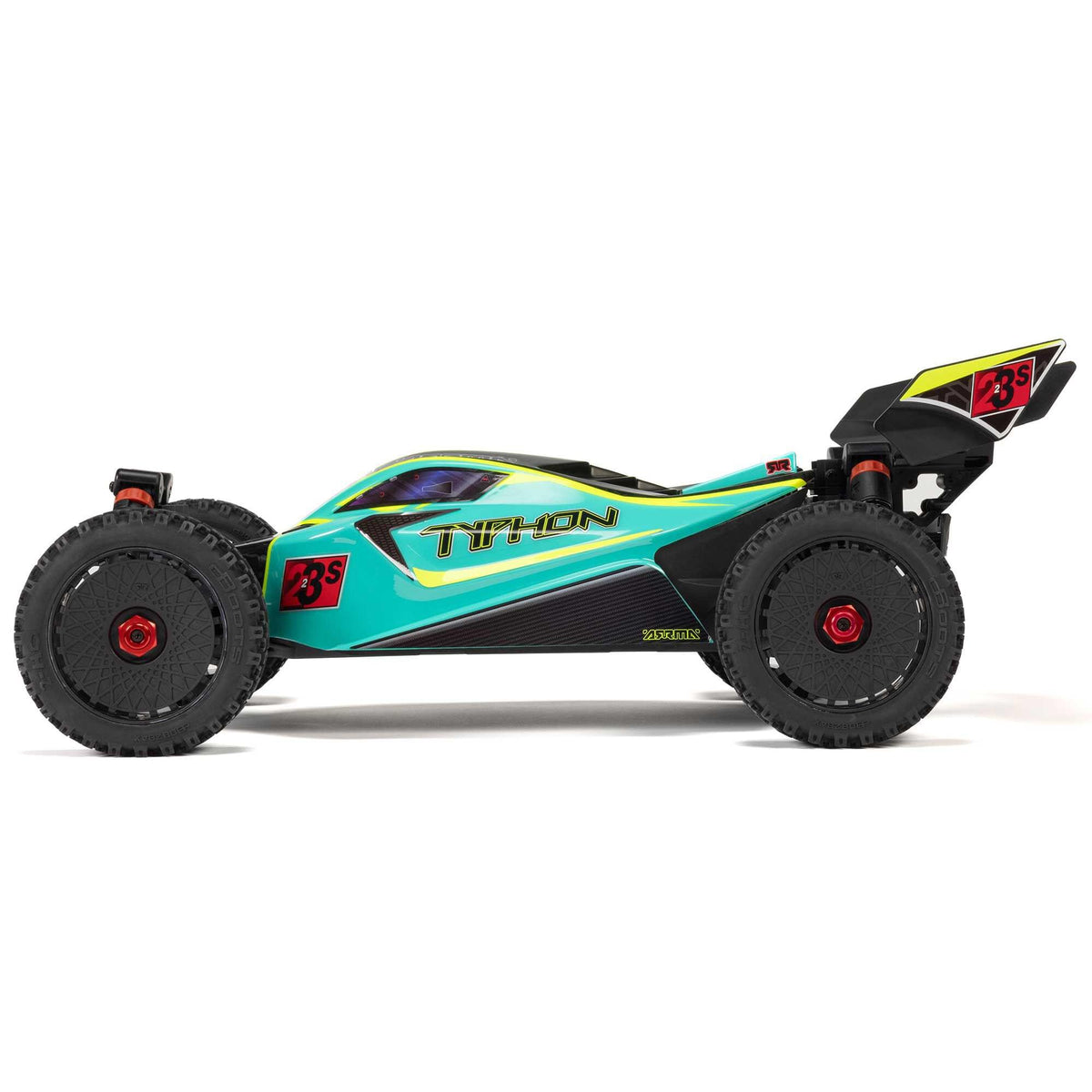 Arrma Buggy 4X4 Typhon brushless 223S BLX 1/8 avec DSC RTR vert - ARA4306V4T1 - Breizh Modélisme.