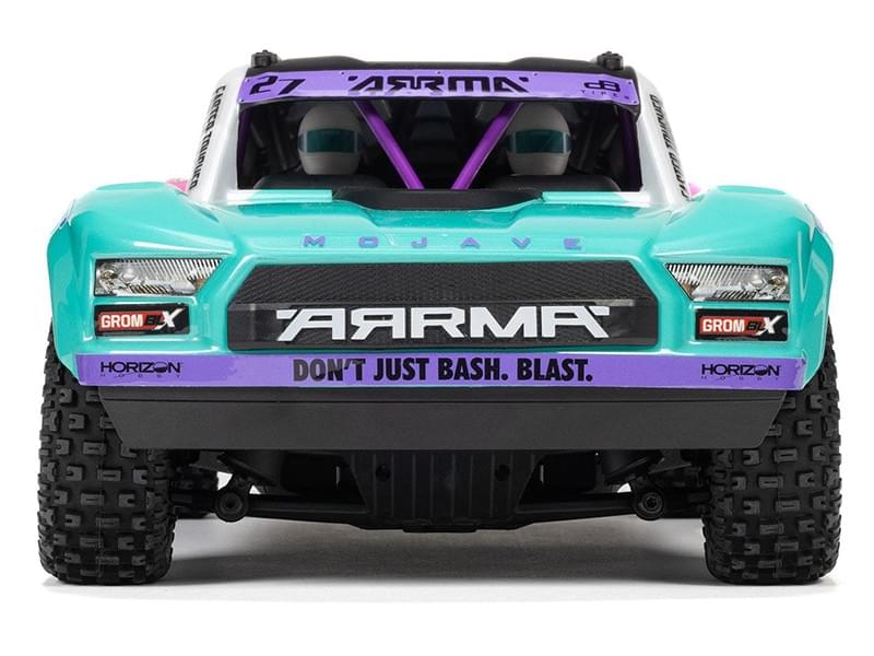 Arrma Mojave GROM 223S BLX 1/14 brushless 4X4 Teal - Breizh Modélisme.